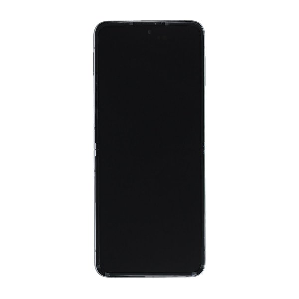 Samsung Galaxy Z Flip 3 5G 2021 (F711) Skærm med LCD Display Original - Creme