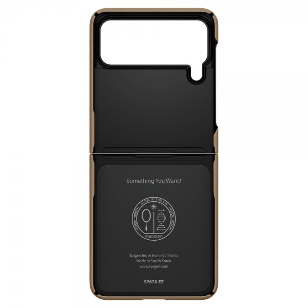 Spigen Samsung Galaxy Z Flip 3 Cover Enzo Classic Brown