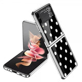GKK Samsung Galaxy Z Flip 3 Cover Polka Dots Sort