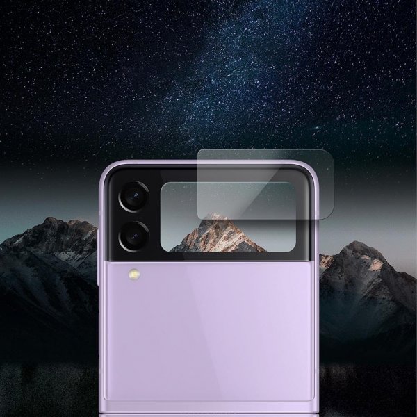 Ringke Samsung Galaxy Z Flip 3 Skærmbeskytter Cover Display Protector Glass 3-pak