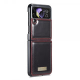 CaseMe Samsung Galaxy Z Flip 4 Cover 003 Series Rød