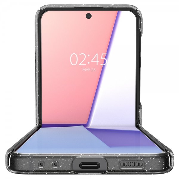 Spigen Samsung Galaxy Z Flip 4 Cover Air Skin Glitter Crystal Quartz