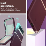 Caseology Samsung Galaxy Z Flip 4 Cover Nano Pop Burgundy Bean