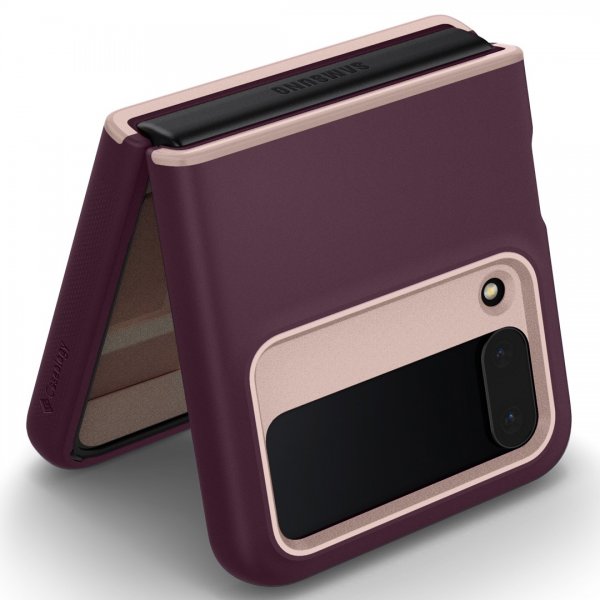 Caseology Samsung Galaxy Z Flip 4 Cover Nano Pop Burgundy Bean