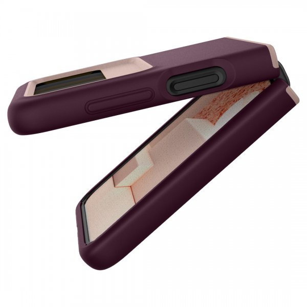 Caseology Samsung Galaxy Z Flip 4 Cover Nano Pop Burgundy Bean