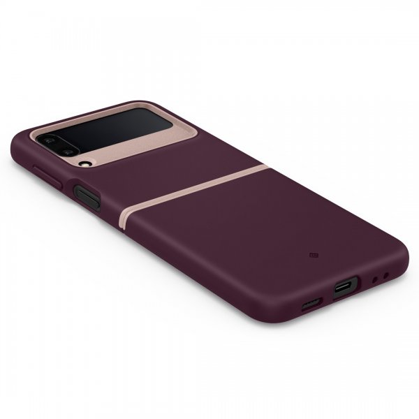 Caseology Samsung Galaxy Z Flip 4 Cover Nano Pop Burgundy Bean