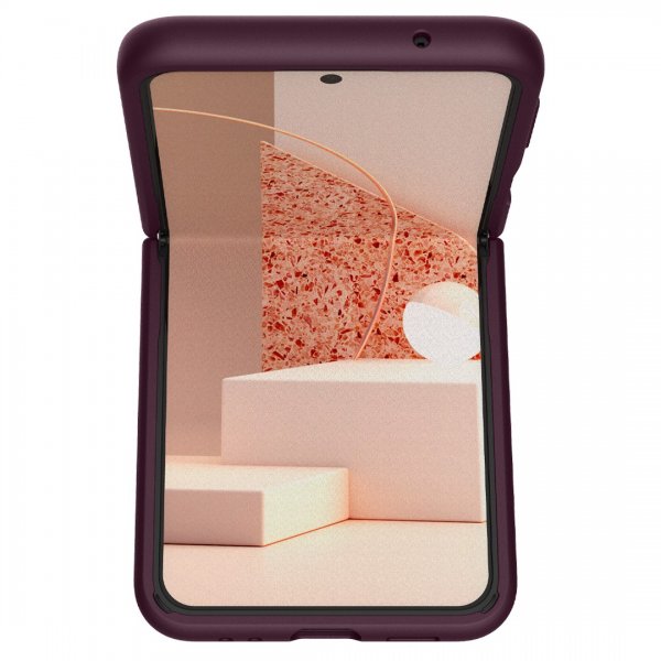 Caseology Samsung Galaxy Z Flip 4 Cover Nano Pop Burgundy Bean