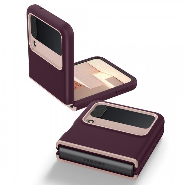 Caseology Samsung Galaxy Z Flip 4 Cover Nano Pop Burgundy Bean