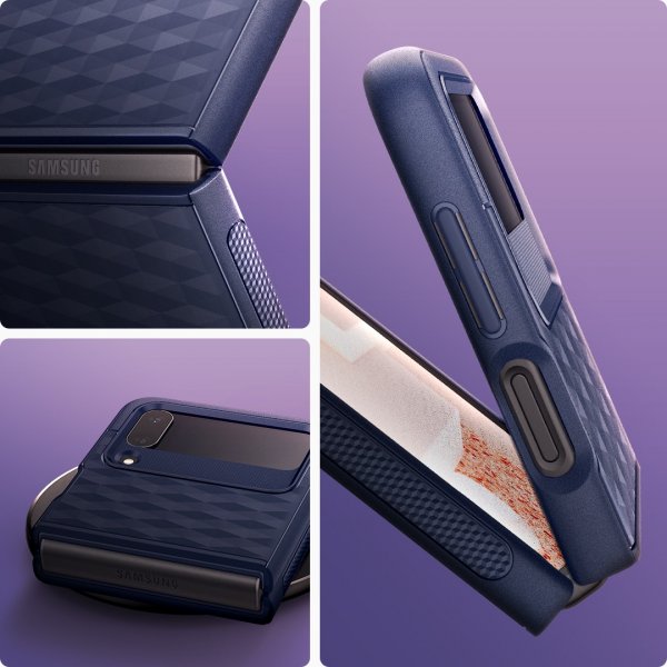 Caseology Samsung Galaxy Z Flip 4 Cover Parallax Midnight Blue