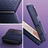 Caseology Samsung Galaxy Z Flip 4 Cover Parallax Midnight Blue