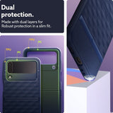 Caseology Samsung Galaxy Z Flip 4 Cover Parallax Midnight Blue
