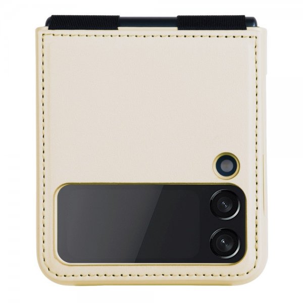 Nillkin Samsung Galaxy Z Flip 4 Cover Qin Series Guld