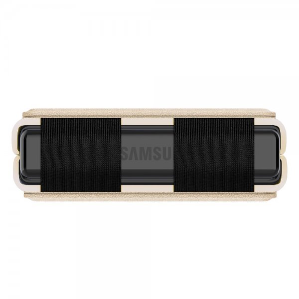 Nillkin Samsung Galaxy Z Flip 4 Cover Qin Series Guld