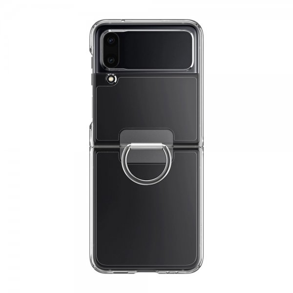 Spigen Samsung Galaxy Z Flip 4 Cover Thin Fit Ring My Sketch Crystal Clear