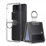 Spigen Samsung Galaxy Z Flip 4 Cover Thin Fit Ring My Sketch Crystal Clear
