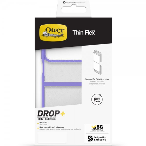 Otterbox Samsung Galaxy Z Flip 4 Cover Thin Flex Sparkle Purplexing