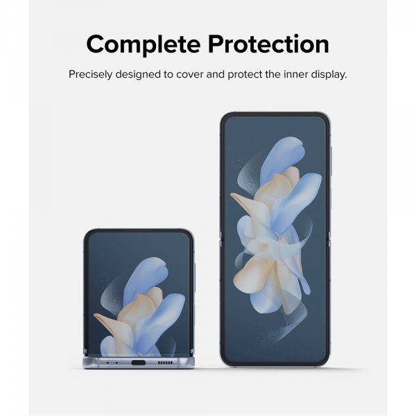 Ringke Samsung Galaxy Z Flip 4 Skærmbeskyttelse Dual Easy Film 2-pak