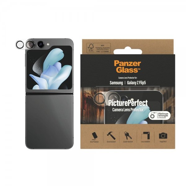 PanzerGlass Samsung Galaxy Z Flip 5 Kamerabeskyttelse PicturePerfect