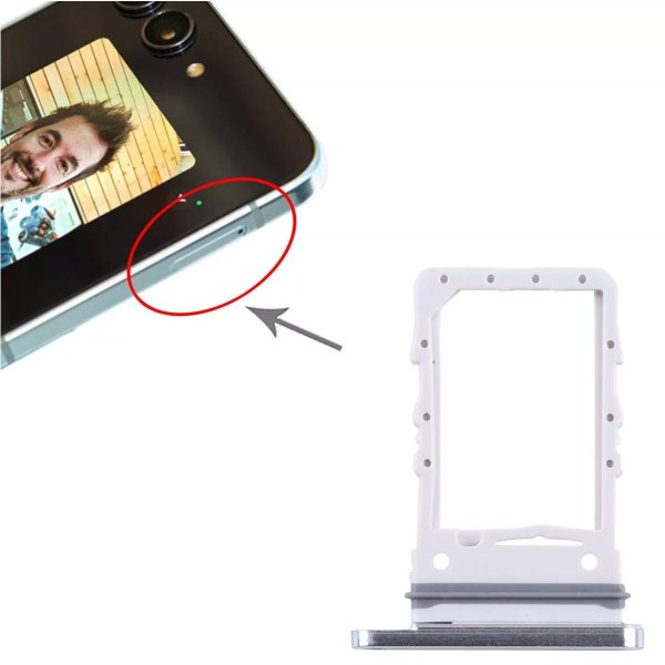 Samsung Galaxy Z Flip 5 Simkortsholder - Blå