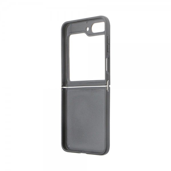 Guess Samsung Galaxy Z Flip 5 Skal 4G Metal Triangle Strass Sort