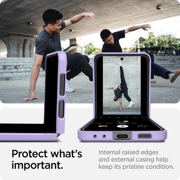 Spigen Samsung Galaxy Z Flip 5 Cover Air Skin Rose Purple
