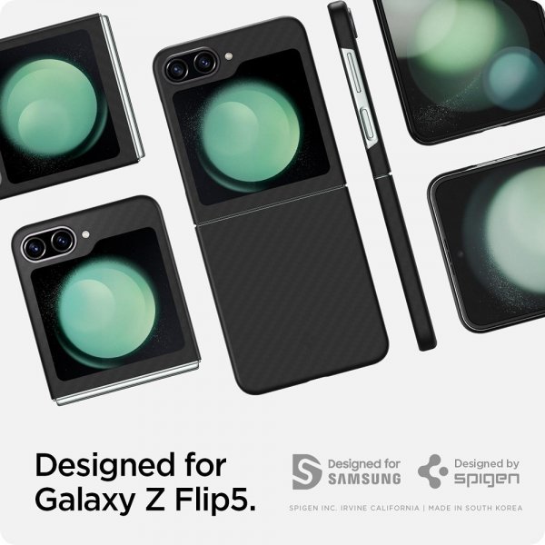 Spigen Samsung Galaxy Z Flip 5 Cover Air Skin Sort