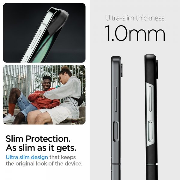 Spigen Samsung Galaxy Z Flip 5 Cover Air Skin Sort