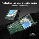 ABEEL Samsung Galaxy Z Flip 5 Cover Krokodillemønster Grøn