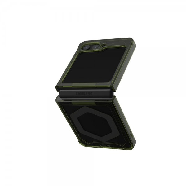 Urban Armor Gear (UAG) Samsung Galaxy Z Flip 5 Cover Plyo Pro MagSafe Olive/Space Grey