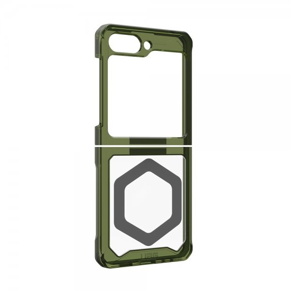 Urban Armor Gear (UAG) Samsung Galaxy Z Flip 5 Cover Plyo Pro MagSafe Olive/Space Grey