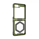 Urban Armor Gear (UAG) Samsung Galaxy Z Flip 5 Cover Plyo Pro MagSafe Olive/Space Grey