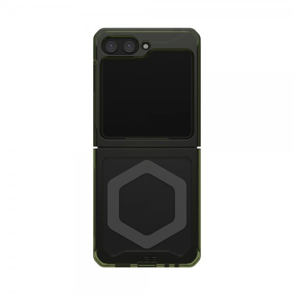 Urban Armor Gear (UAG) Samsung Galaxy Z Flip 5 Cover Plyo Pro MagSafe Olive/Space Grey