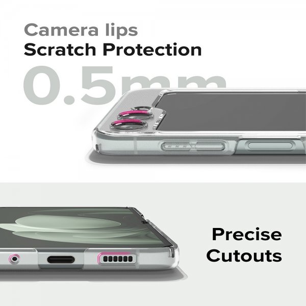 Ringke Samsung Galaxy Z Flip 5 Cover Slim Mat Gennemsigtig