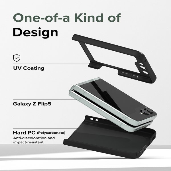 Ringke Samsung Galaxy Z Flip 5 Cover Slim Sort