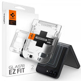 Spigen Samsung Galaxy Z Flip 5 Skærmbeskyttelse GLAS.tR EZ Fit 2-pak