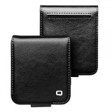 Qialino Samsung Galaxy Z Flip 6/Flip 7 FE Etui Ægte Læder med Klap Sort