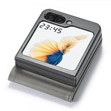 Lc.Imeeke Samsung Galaxy Z Flip 6/Flip 7 FE Cover med Kortlomme og Stativfunktion Grå