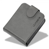 Lc.Imeeke Samsung Galaxy Z Flip 6/Flip 7 FE Cover med Kortlomme og Stativfunktion Grå