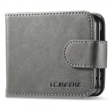 Lc.Imeeke Samsung Galaxy Z Flip 6/Flip 7 FE Cover med Kortlomme og Stativfunktion Grå