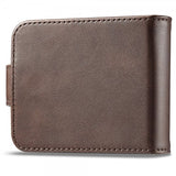 Lc.Imeeke Samsung Galaxy Z Flip 6/Flip 7 FE Cover med Kortplads og Standfunktion Mørkebrun