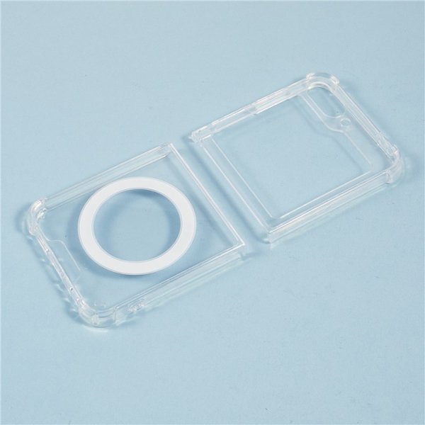 Nordic Covers Samsung Galaxy Z Flip 6/Galaxy Z Flip 7 FE Cover Feather Series MagSafe Transparent