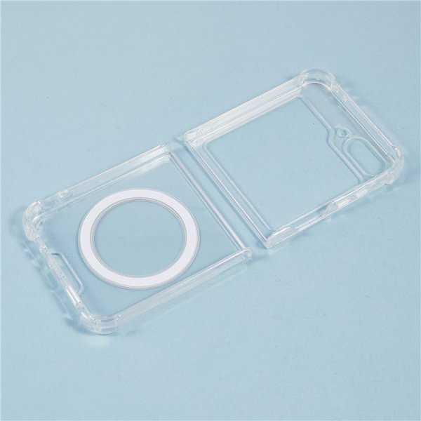 Nordic Covers Samsung Galaxy Z Flip 6/Galaxy Z Flip 7 FE Cover Feather Series MagSafe Transparent