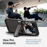 Spigen Samsung Galaxy Z Flip 6/Galaxy Z Flip 7 FE Cover Tough Armor Pro Gunmetal