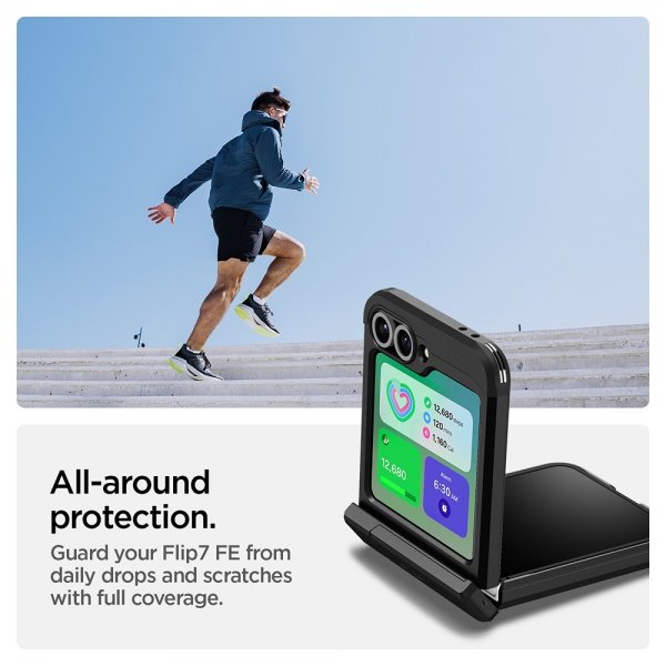 Spigen Samsung Galaxy Z Flip 6/Galaxy Z Flip 7 FE Cover Tough Armor Pro MagFit Sort