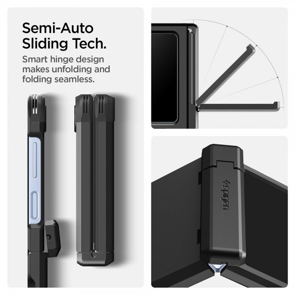 Spigen Samsung Galaxy Z Flip 6/Galaxy Z Flip 7 FE Cover Tough Armor Pro MagFit Sort