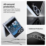 Spigen Samsung Galaxy Z Flip 6/Galaxy Z Flip 7 FE Cover Ultra Hybrid Pro MagFit Clear White