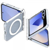 Spigen Samsung Galaxy Z Flip 6/Galaxy Z Flip 7 FE Cover Ultra Hybrid Pro MagFit Clear White