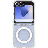 Spigen Samsung Galaxy Z Flip 6/Galaxy Z Flip 7 FE Cover Ultra Hybrid Pro MagFit Clear White