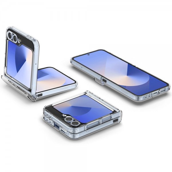 Spigen Samsung Galaxy Z Flip 6/Galaxy Z Flip 7 FE Cover Ultra Hybrid Pro MagFit Clear White