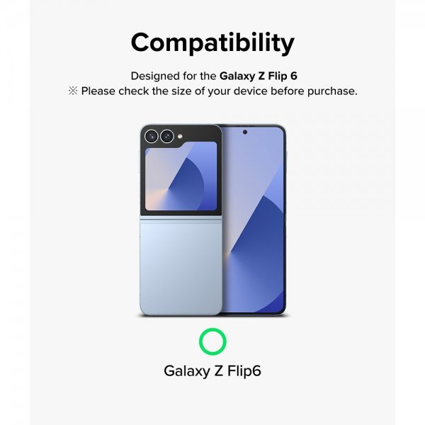 Ringke Samsung Galaxy Z Flip 6/Flip 7 FE Kamerabeskyttelse Kamera Linse Ramme 2-pak